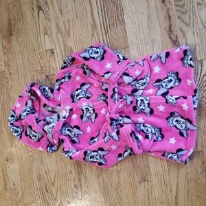(3) Jellyfish Disney Minnie Mouse Plush Teddy Housecoat Bathrobe Cozy Sleep Neon